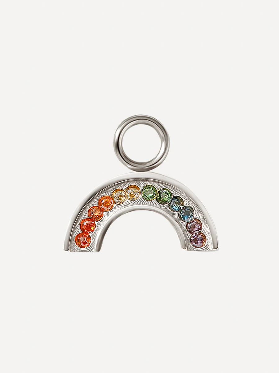 6x12mm Shining Rainbow Ohrring-Charm - Image 2