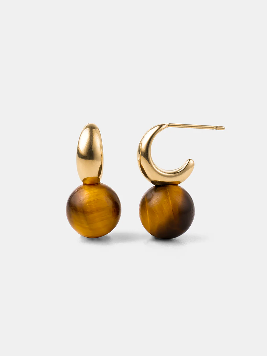Chic Tiger's Eye Ohrringe - Image 12