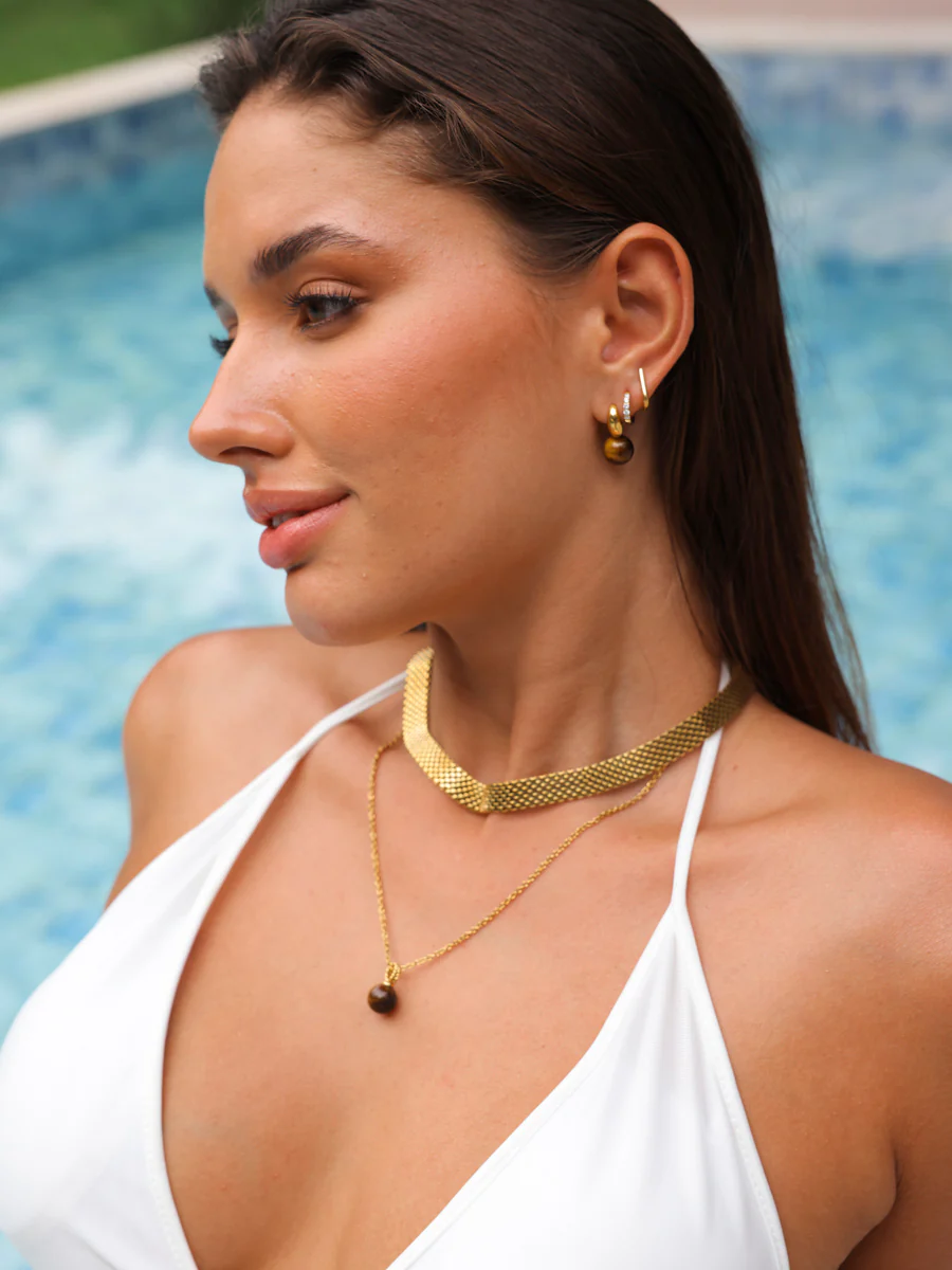 Chic Tiger's Eye Ohrringe - Image 8