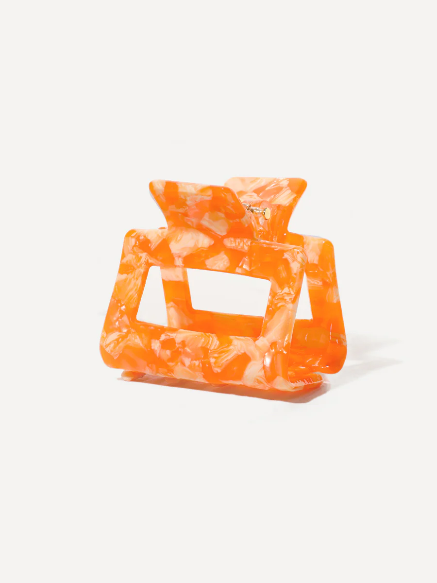 Classic Frame Haarklammer Orange