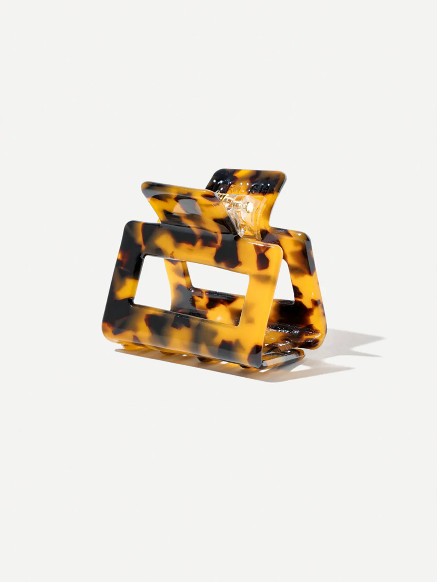Classic Frame Haarklammer Amber-brown