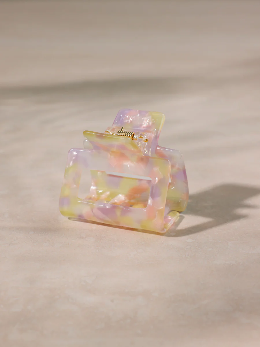 Classic Frame Haarklammer Spring Marble