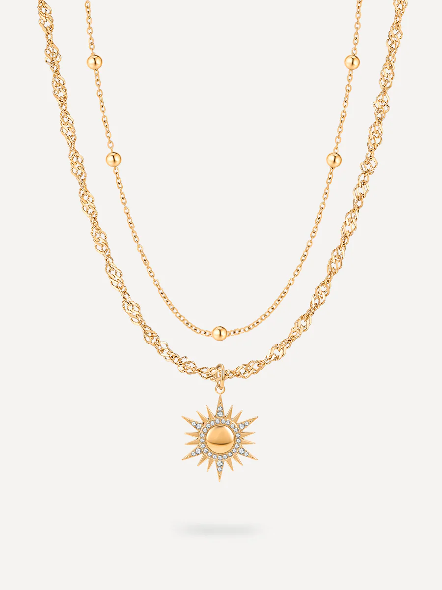 Cluster Glitter Kette - Image 16