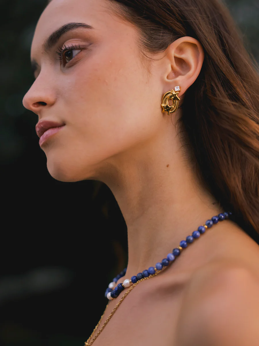 Dawn Pearl Dark Blue Kette - Image 6