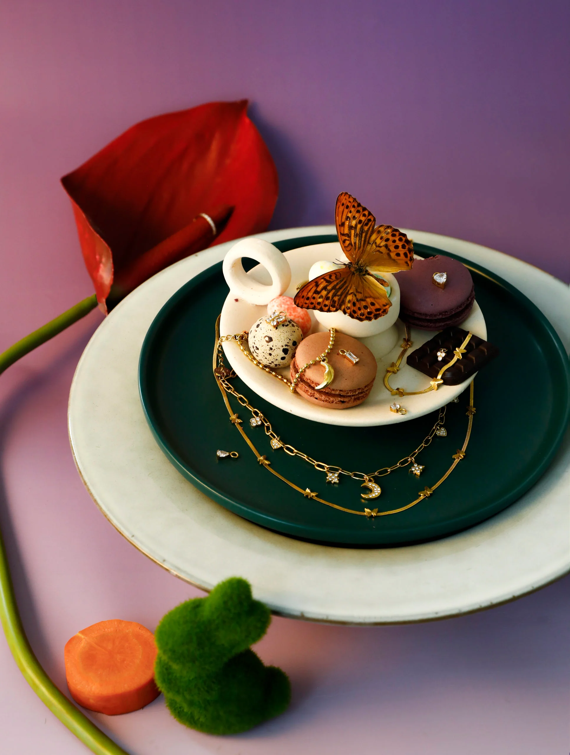 Delicate Butterfly Kette - Image 7