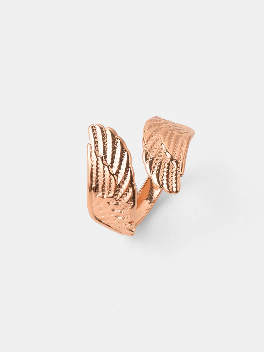 Delicate Feather Ring - Image 10