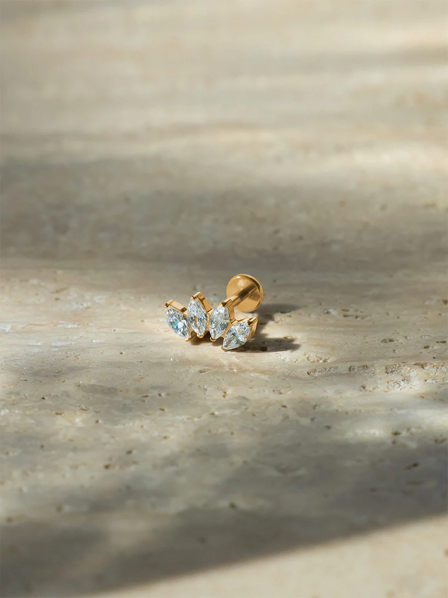 Dewy Leaves Titan Piercing - Image 4