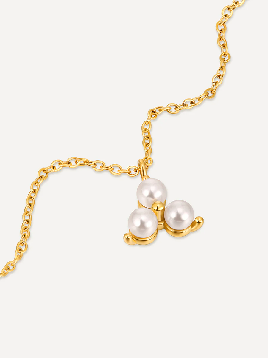 Eternal Pearl Set Gold - Image 3