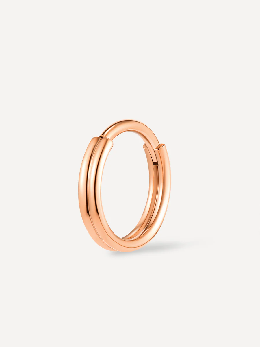 Eternity Plain Double Hoop Titan Piercing - Image 7