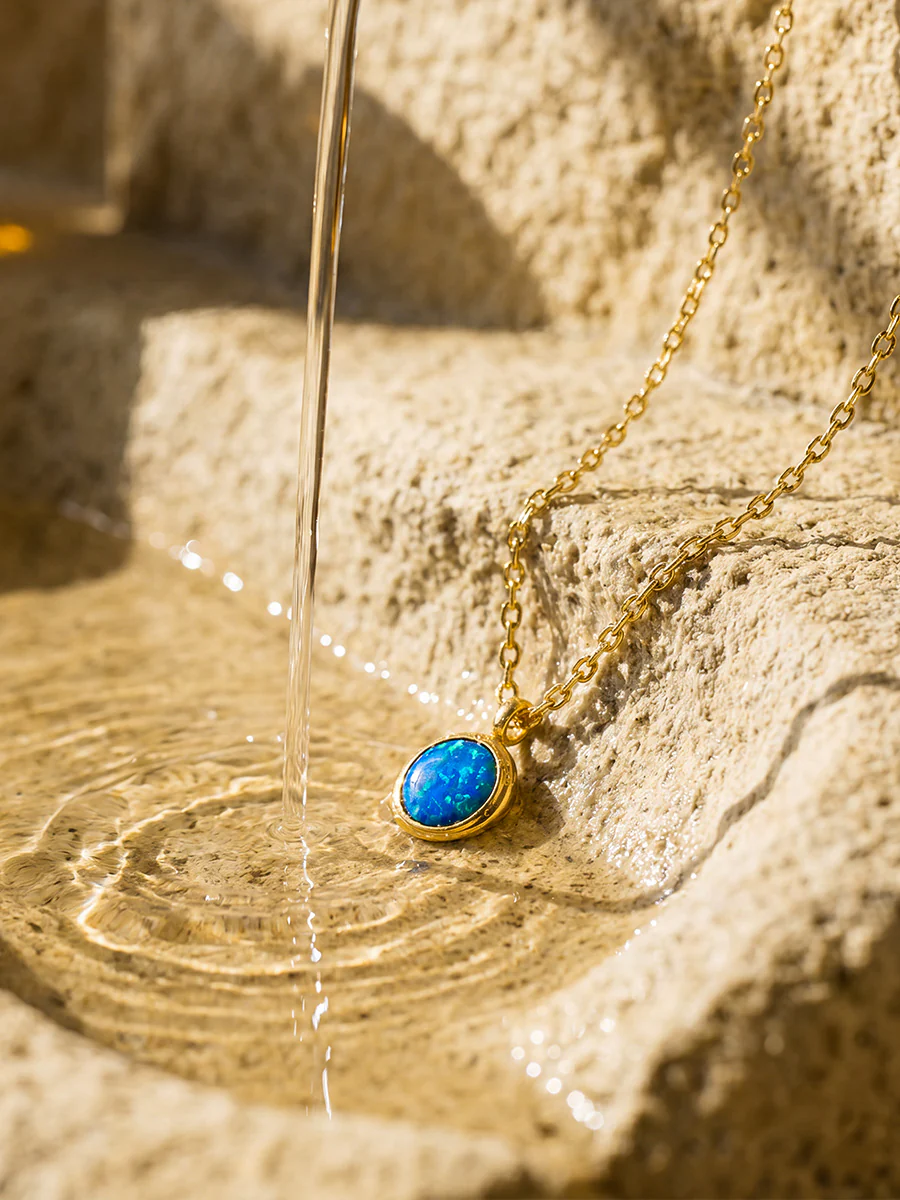 Glitter Stone Kette - Image 4