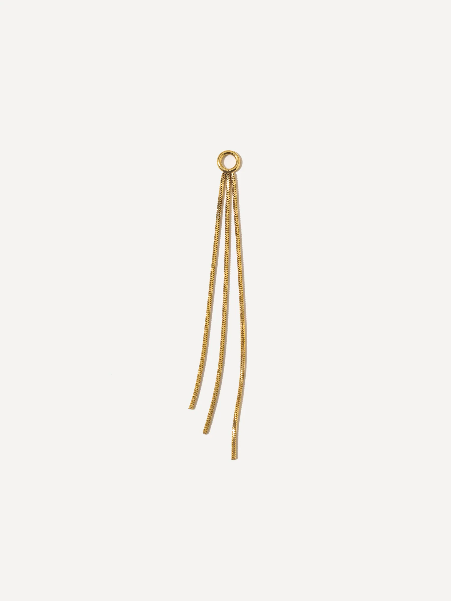 60x3mm Graceful Tassel Ohrring-Charm