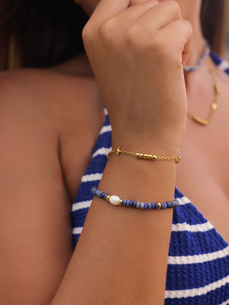 Pearl Dawn Dark Blue ARMBAND - Image 2