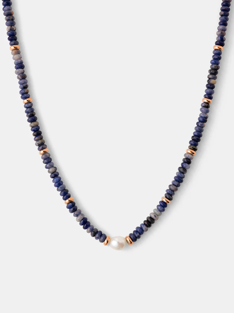 Pearl Dawn Dark Blue Kette - Image 8