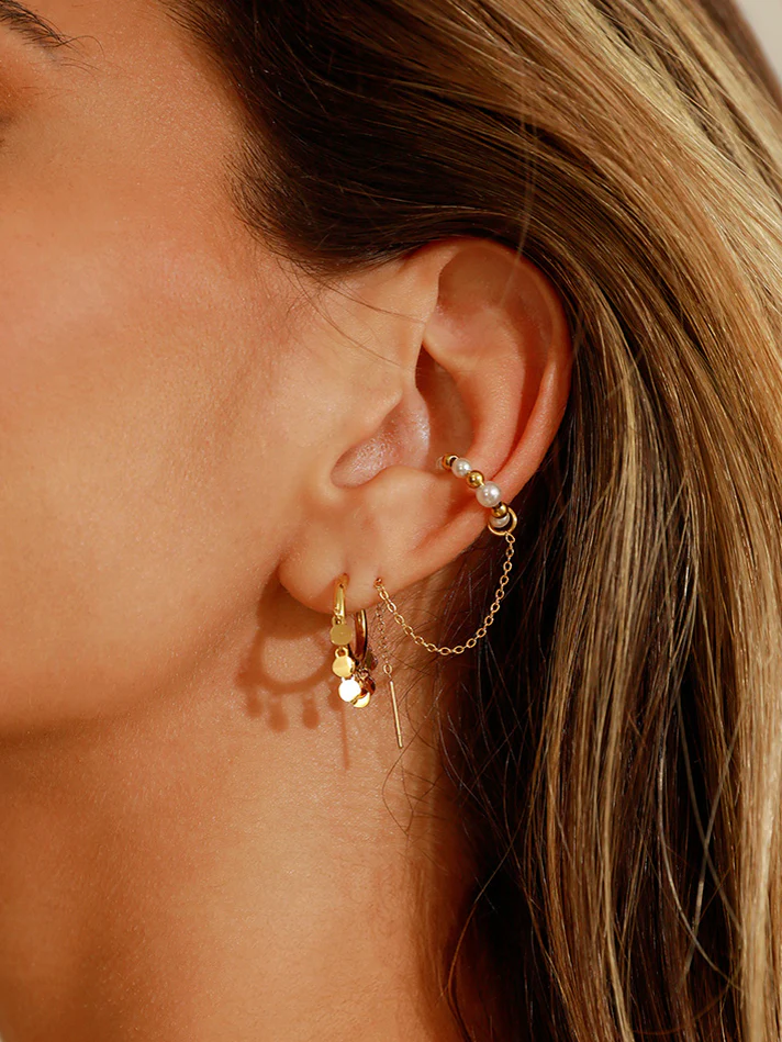 Pearl Stream Earcuff - Image 5