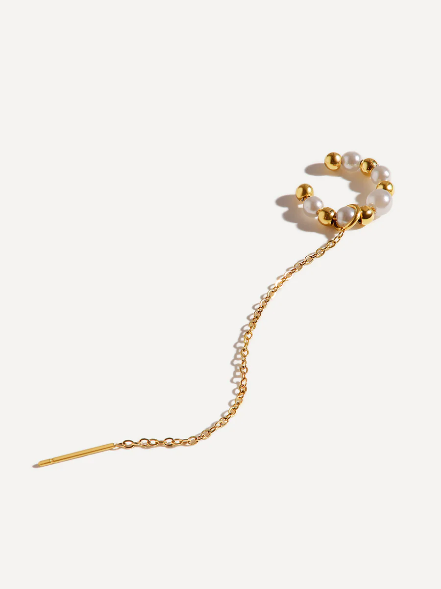 Pearl Stream Earcuff - Image 9