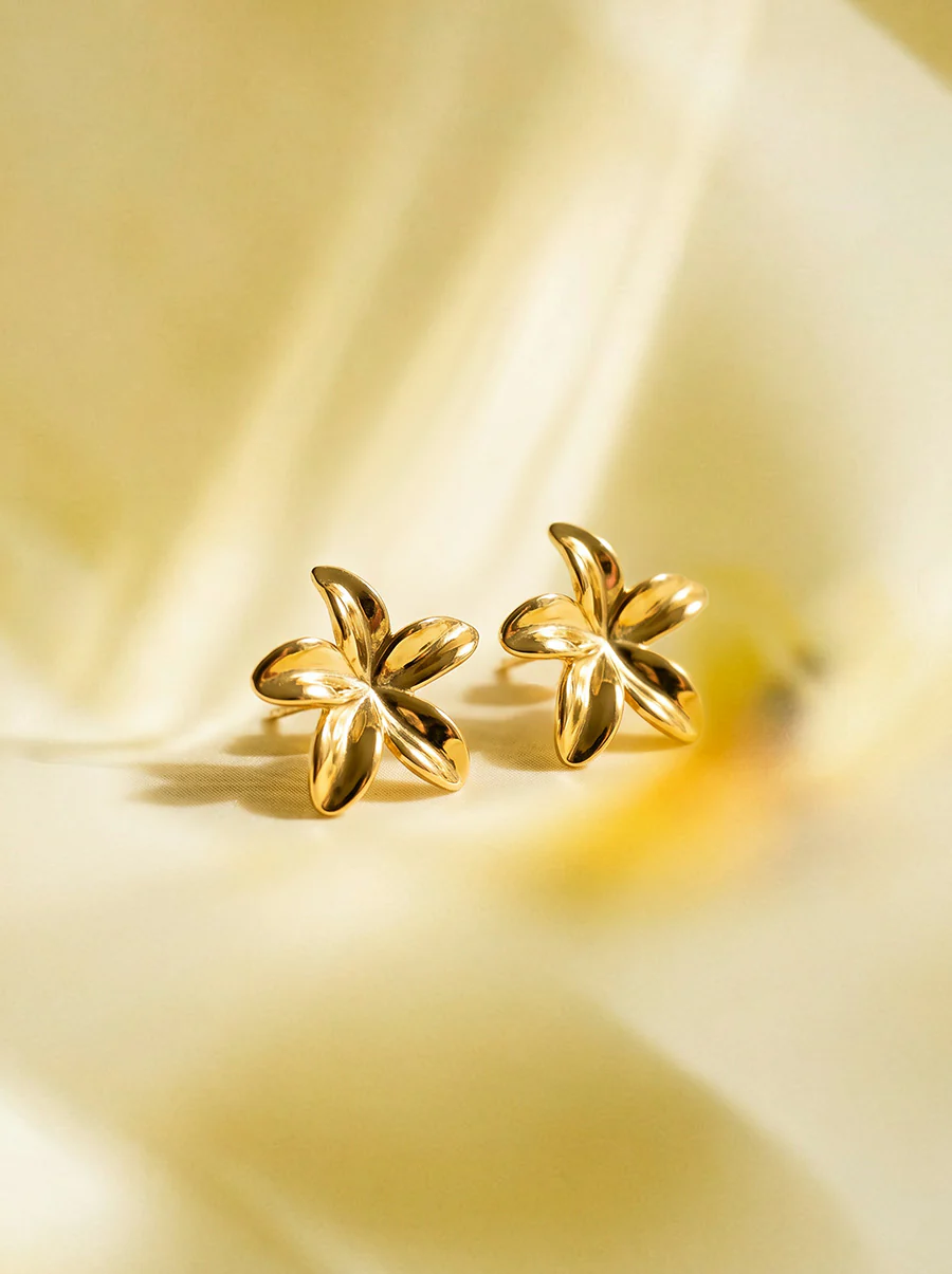 Plumeria  Ohrringe - Image 4