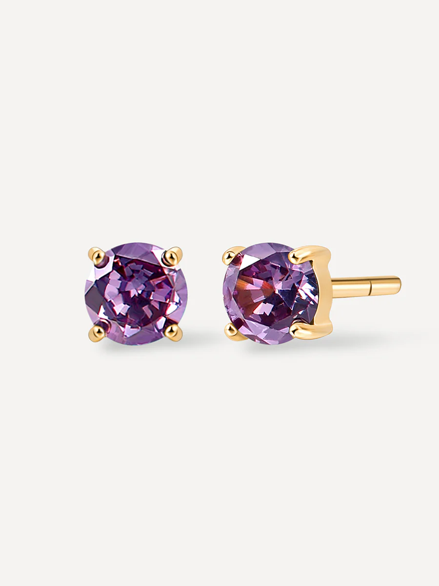 Purple Ohrstecker - Image 17