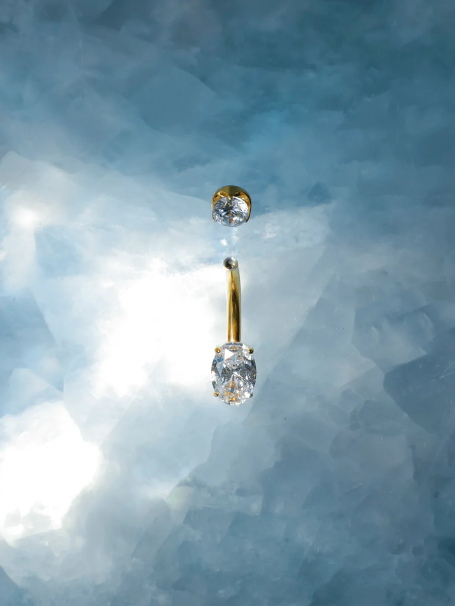 Radiant Gleam Titan Bauchnabelpiercing - Image 2