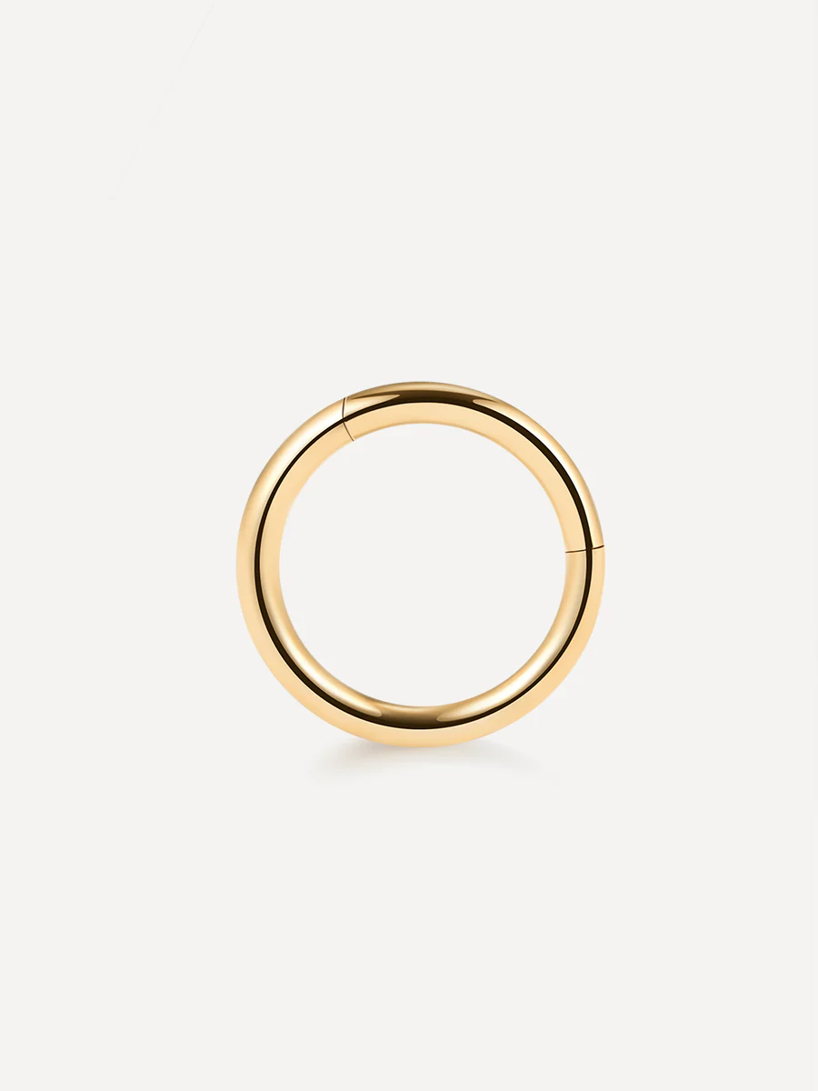 Simple Hoop Titan Piercing - Image 9