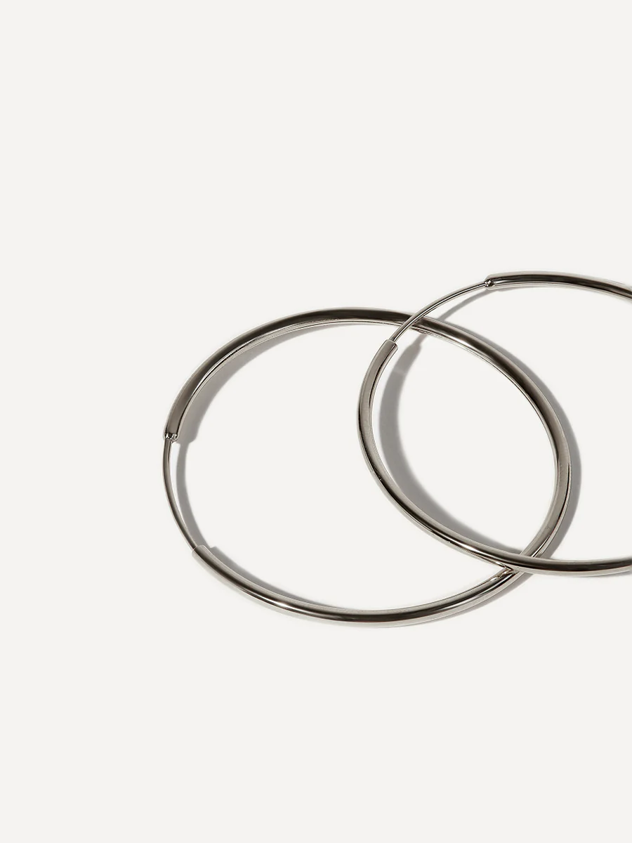 Slim Hoop Extra Large Ohrringe - Image 14