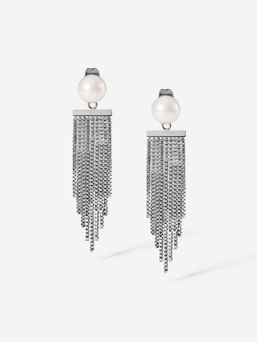 Tassel Pearl Ohrringe - Image 6