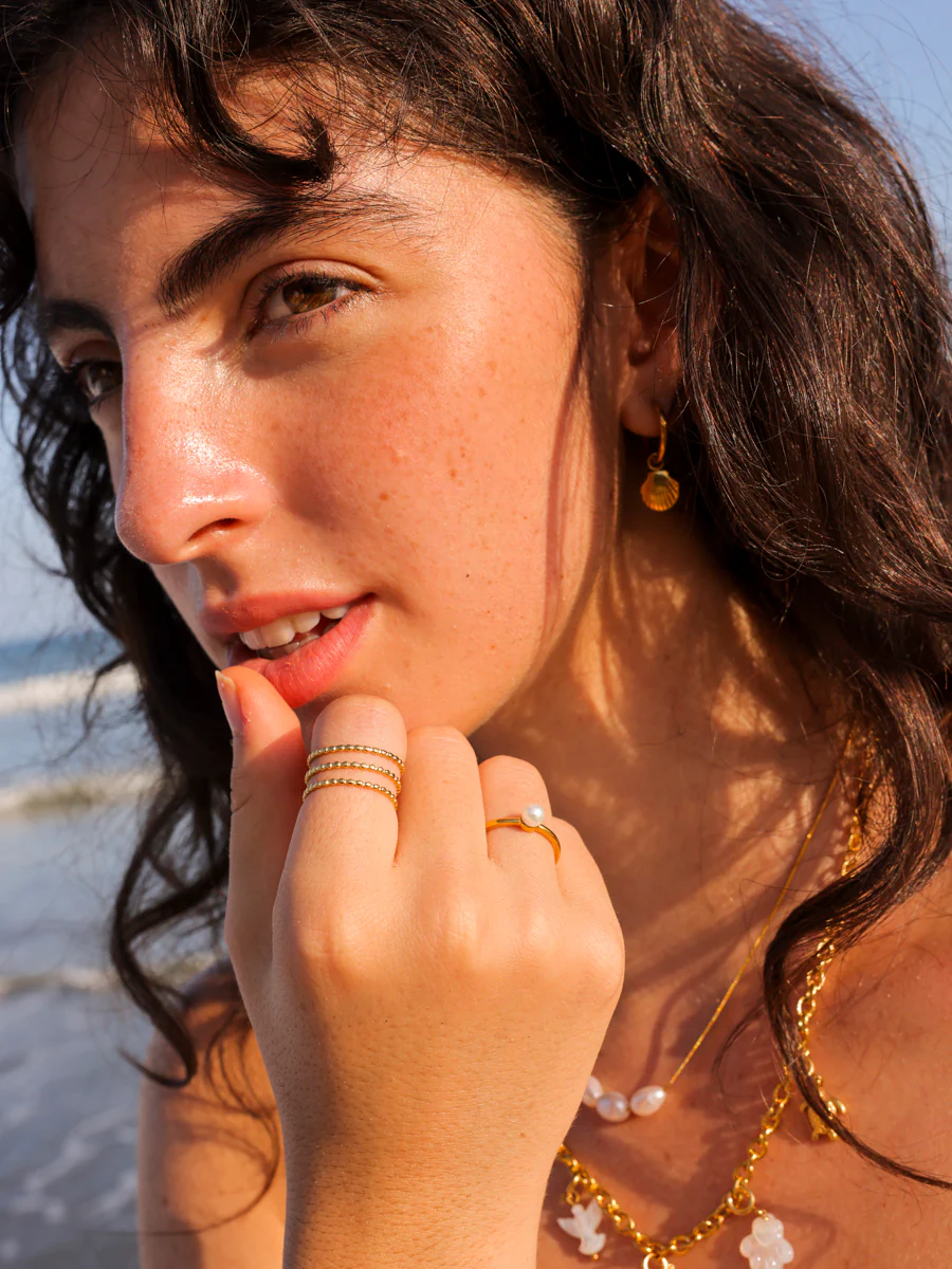 Textured Bead Ring - Image 2