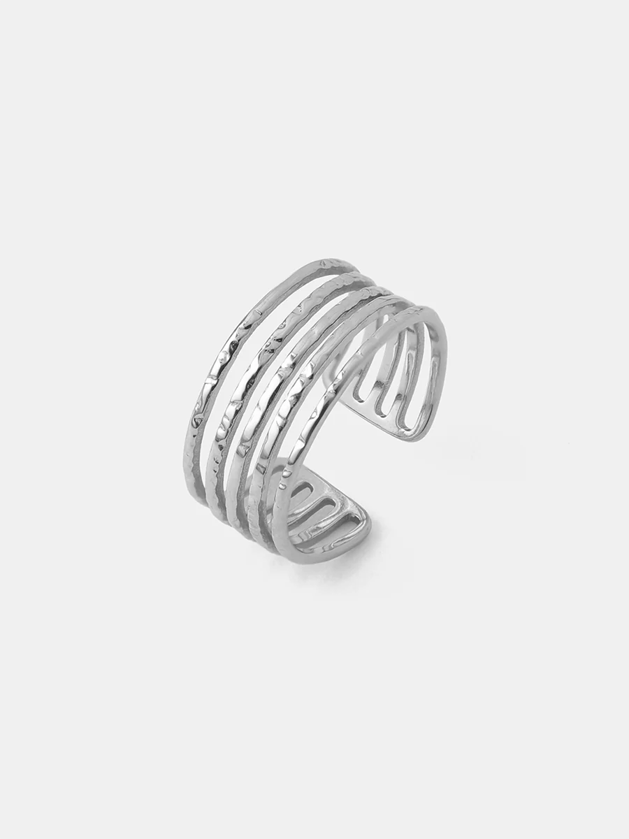 Textured Stack Ring - Image 12