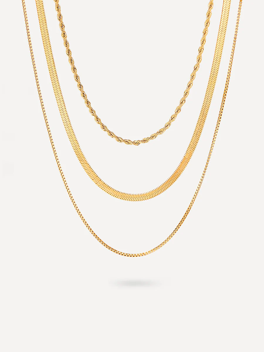 Trio Layered Kette