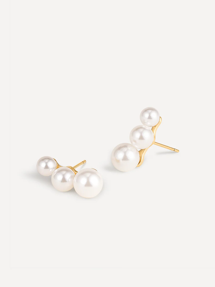Trio Pearl Ohrringe - Image 7