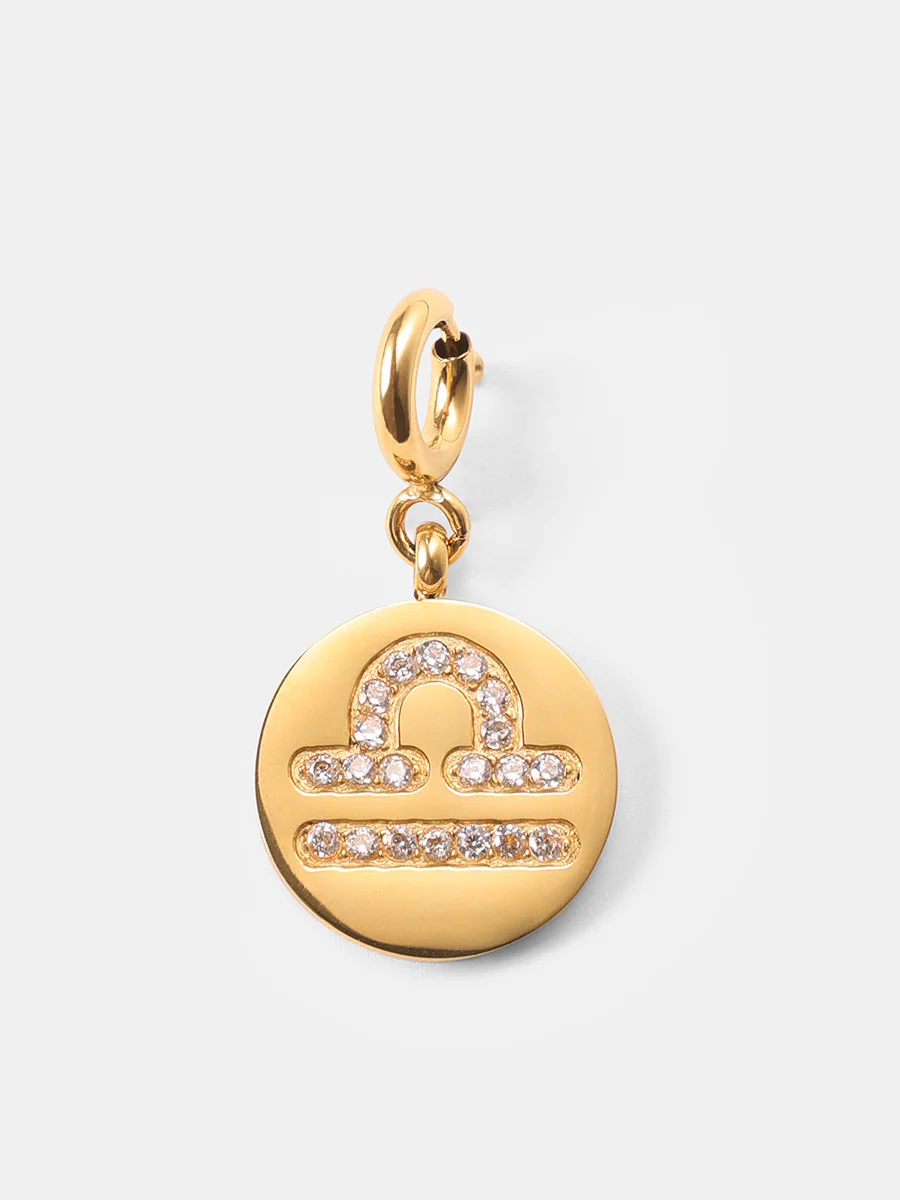 Twinkling Zodiac Ketten-Charm - Libra