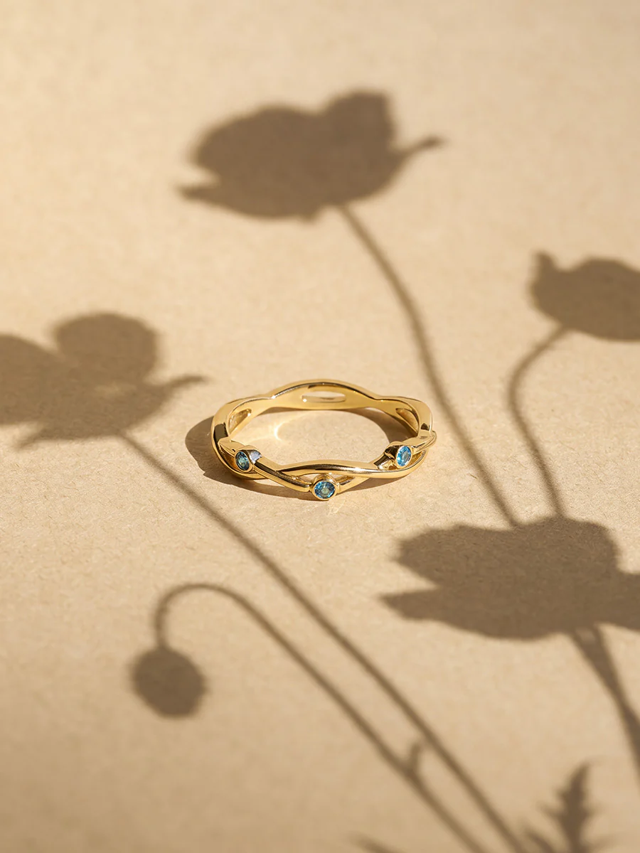 Vivid Azure Ring - Image 4
